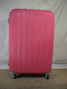5344　ピンク　TSAロック付　スーツケース　キャリケース　旅行用　ビジネストラベルバック