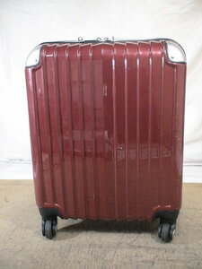 5366　赤色　機内持ち込みOK　TSAロック付　鍵付　スーツケース　キャリケース　旅行用　ビジネストラベルバック