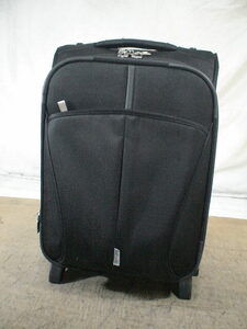 5388　SAND GLASS　黒　鍵付　スーツケース　キャリケース　旅行用　ビジネストラベルバック