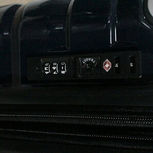 5402 紺色 機内持ち込みOK 軽量 TSAロック付 ダイヤル スーツケース キャリケース 旅行用 ビジネストラベルバックの画像7