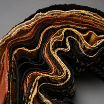 アフリカ　マリ　ボゴラン　帯　No.50　泥染め　コットン　織布　飾り布　タペストリー　アフリカ布　ボゴランベルト_画像2