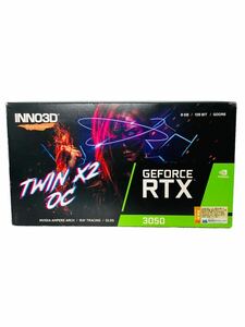 【現状品】NVIDIA Inno3D GeForce RTX 3050 Twin X2 OC 8G