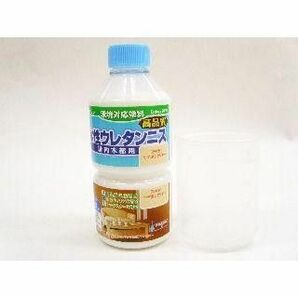 和信ペイント 水性ウレタンニス つや消し クリヤー 300g 屋内木部用 ウレタン樹脂配合 低臭・速乾