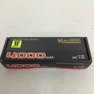 ◯営NI008-A11T60【埼玉発】YOCOMO ヨコモ リポバッテリー YB-L400AT 4000mAh 29.6Wh 30C 7.4V 未開封品