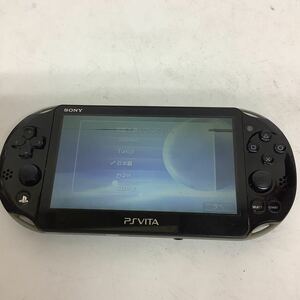 ◯営HM039-A6T60【埼玉発】SONY PlayStation Vita MODEL PHC-2000 初期化済み 通電動作確認済み ※画面割れ有り写真2枚目参照 現状品