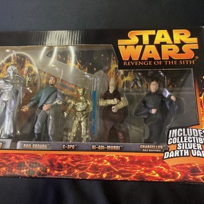 STARWARS スターウォーズ フィギュア EPISODEⅢ Revenge of the Sith Collector Pack 9 figures Silver Darth の画像6