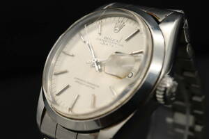 LVSP6-2-72 7T023-43 ROLEX ロレックス 腕時計 1500 オイスターパーペチュアル デイト 31番台 7桁 約72g メンズ シルバー 動作品 中古