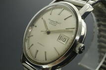 LVSP6-2-123 7T023-94 IWC International Watch Co 腕時計 シャフハウゼン TURLER デイト 自動巻き 約66g メンズ シルバー 動作品 中古_画像1