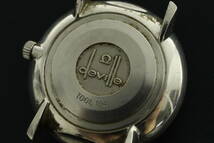 VMPD6-15-15 OMEGA オメガ 腕時計 フェイスのみ TOOL 104 DE VILLE デビル 2針 手巻き 約21g メンズ シルバー 文字盤シルバー 動作品 中古_画像3