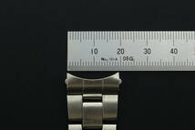 VMPD6-114-19 ROLEX ロレックス 腕時計 ブレスレット 7635 19 巻き込みブレス 巻きブレス ブレス パーツ 部品 約28g メンズ シルバー 中古_画像8