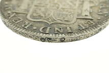 VMPD6-24-21 スペイン CAROLUS Ⅲ カルロス三世 銀貨 コイン 8R 8レアル 1781年 DEI GRATIA 貨幣 硬貨 古銭 外国 海外 約27g 中古_画像7