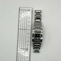 #10936 (1円～)TISSOT ティソ T0073091105600 レディース T-Trend Generosi-T ブラックダイヤルステンレススチールウォッチ　不動_画像7