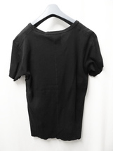 DIRAIN ディレイン　新品未使用　V neck BLACK 2サイズ_画像4