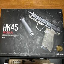 新品未使用　東京マルイ HK45 タクティカル　ガスブローバック　サイレンサー付属_画像10