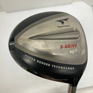 ブリヂストン ツアーステージ X-DRIVE 405HR 高反発　10.5° TOUR AD M65 Sフレックス