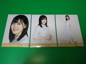 乃木坂46 【柴田柚菜】 2020 June - Ⅳ シフォンワンピ 生写真 ３種コンプ