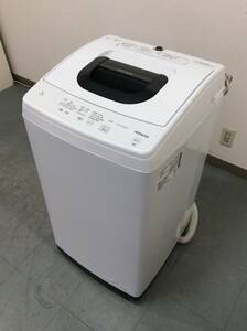 YJT8301【HITACHI/日立 5.0㎏洗濯機】美品 2023年製 NW-50H 家電 洗濯 簡易乾燥付