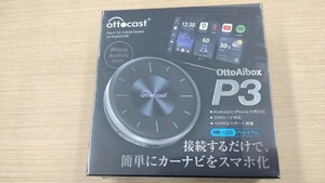 新品 オットキャスト OTTOCAST　P3 HDMI対応　SIMカード対応　Android対応　iPhone対応　Android　Car　Adapter　OttoAibox　128GB