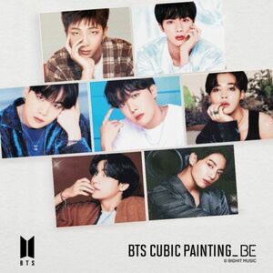 BTS ジョングク BE キュービックペインティング　ダイヤモンドアート　公式　値下げ！