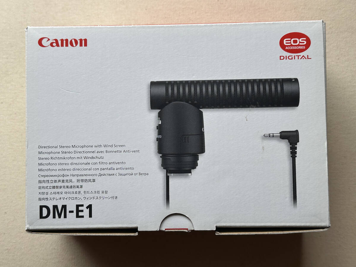 Yahoo!オークション -「canon dm-e1 ステレオマイクロホン」の落札相場