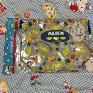 ランチバッグ　給食袋　新品　ALIEN トイストーリー　巾着袋