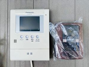 Panasonic パナソニック ドアホン インターホン モニター親機 VL-MV30K 玄関子機 VL-V520L-T 通電確認済