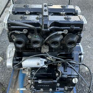 108 スズキ GSX400S カタナ エンジン クランキング確認済み 圧縮確認済み K711の画像2
