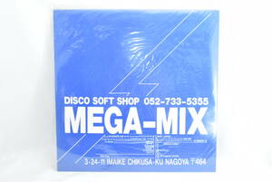 H1C★MEGA-MIX メガミックス MEGA-MIX DISCO SOFT SHOP BOOM BOOM DOLLAR MAGIC EYES LPレコード ★