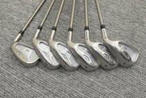 H★TaylorMade テーラーメイド r5 rac 5-9/P アイアン ゴルフクラブ 6本セット★_画像1