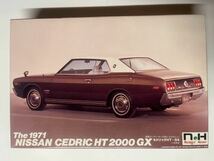 童友社 日産 セドリック HT 2000 GX NISSAN CEDRIC ハード トップ スケール不明！1/24 ぐらい　ウインドパーツは残念なブロンズ色_画像1