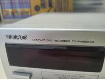 実働品 TEAC ティアック CDレコーダー CDプレーヤー CD-RW890 MK2 MKⅡ_画像6
