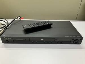 【現状品】パイオニア DV-410V-K DVDプレーヤー PIONEER　使用頻度は少なめ