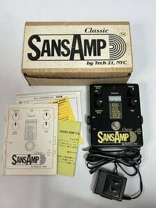 SANSAMP by Tech 21 , NYC Classic アンプ　シミュレーター　　箱、取説付き