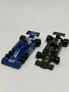 【当時物】ミニカー　tomica トミカ　TYRRELL P-34 FORD 1/52 No.F32 1977年　/ LOTUS 78 FORD 1/59 No.F36 1978年　日本製