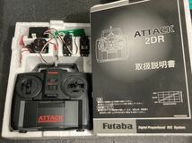 ● 当時物 FUTABA フタバ ATTACK 2DR 2DR-AM27 プロポ アタック _画像3