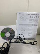 FUJI FILM FinePix Printer QS-7 写真プリンター　赤外線通信可能_画像6