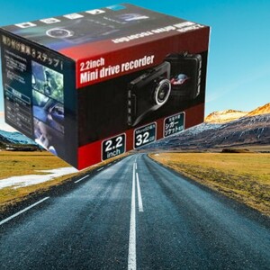 ドライブレコーダー 2.2インチ液晶 超コンパクト あおり運転 車上荒らし対策 microSD32GB対応 車載 カメラ ドラレコ YD-1020