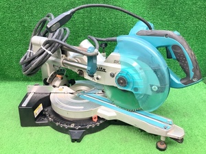 中古品 makita マキタ レーザー付 165mm スライドマルノコ LS0612FL