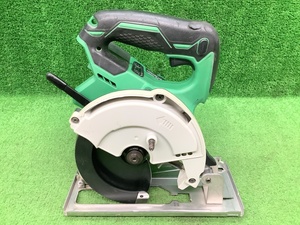 【カバー欠品】中古品 HITACHI 日立工機 18V 125mm コードレスチップソーカッタ CD18DBL(NN) ※バッテリ・充電器別売