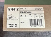 KEEN キーン VENTURE MID ベンチャー LEATHER WP_画像9