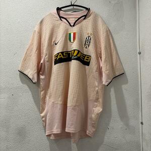 NIKE　ナイキ　Juventus ユベントス 03-04 イタリア　ブッフォン　ユニフォームTシャツ 半袖　SIZE L 【表参道t02】