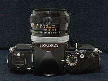Canon F-1 初代モデル前期型 FD50ｍｍF1.4S.S.C標準レンズ付きセット【Working product・動作確認済】_画像4