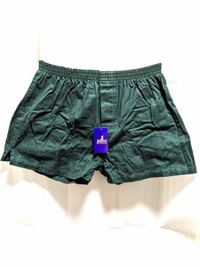 新品 Jasmi Silk ジャスミシルク タグ付き パンツ 下着 トランクス 絹100％ L サイズ モスグリーン 005