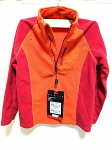 * new goods 7200 jpy * tag attaching MILLET Millet mountain climbing outdoor high King jacket size chest 63cm spicy orange 011