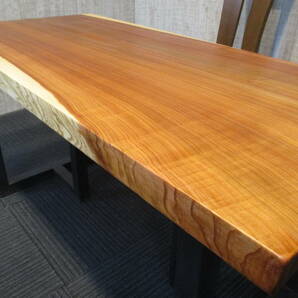 ■1126【完全仕上げ】 杉 一枚板 ダイニング 座卓 ローテーブル テーブル 一枚板テーブルの画像4