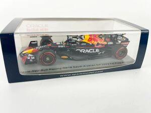 spark 1/43 S8525 Oracle Red Bull Racing RB18 Saudi Arabian GP 2022 1st Pole Position ミニカー 