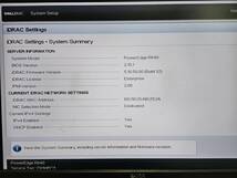 DELL EMC Poweredge R640 Xeon Platinum 8168*2 48Core 256GB 960GB SSD SATA PERC H740P mini 1100W*2_画像7