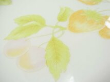 ■ Noritake / ノリタケ ■ フルーツモチーフ　いちご　さくらんぼ　プレート　皿　　1枚 ■ USED_画像5
