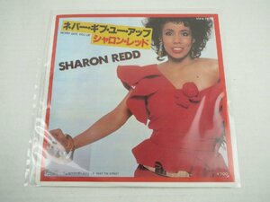 ♪SHARON REDD(シャロン・レッド) / ネバー・ギブ・ユー・アップ EPレコード VIPX-1672♪経年中古品