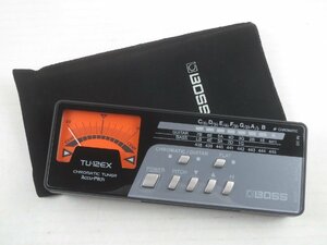 ♪BOSS TU-12EX Chromatic Tuner ボス クロマチックチューナー 取説付き♪中古良品